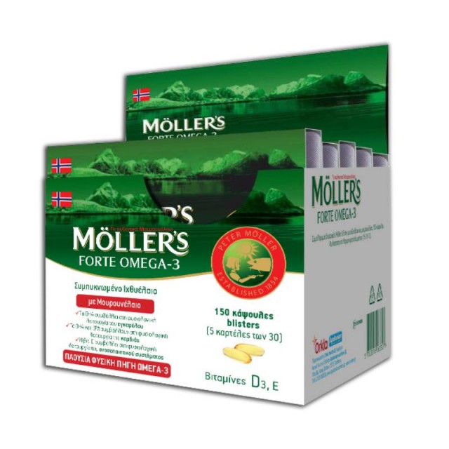 MOLLER'S FORTE OMEGA-3 150 CAPS 